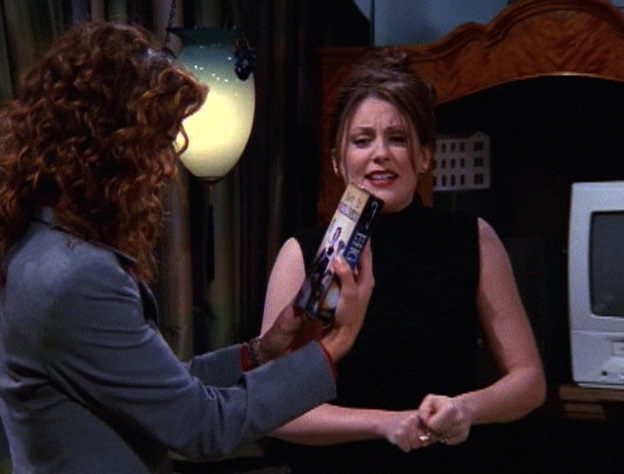 Grace finds Karen's fetish video